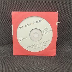 J5 Create USB 3.0 Display Adapter DISC Only